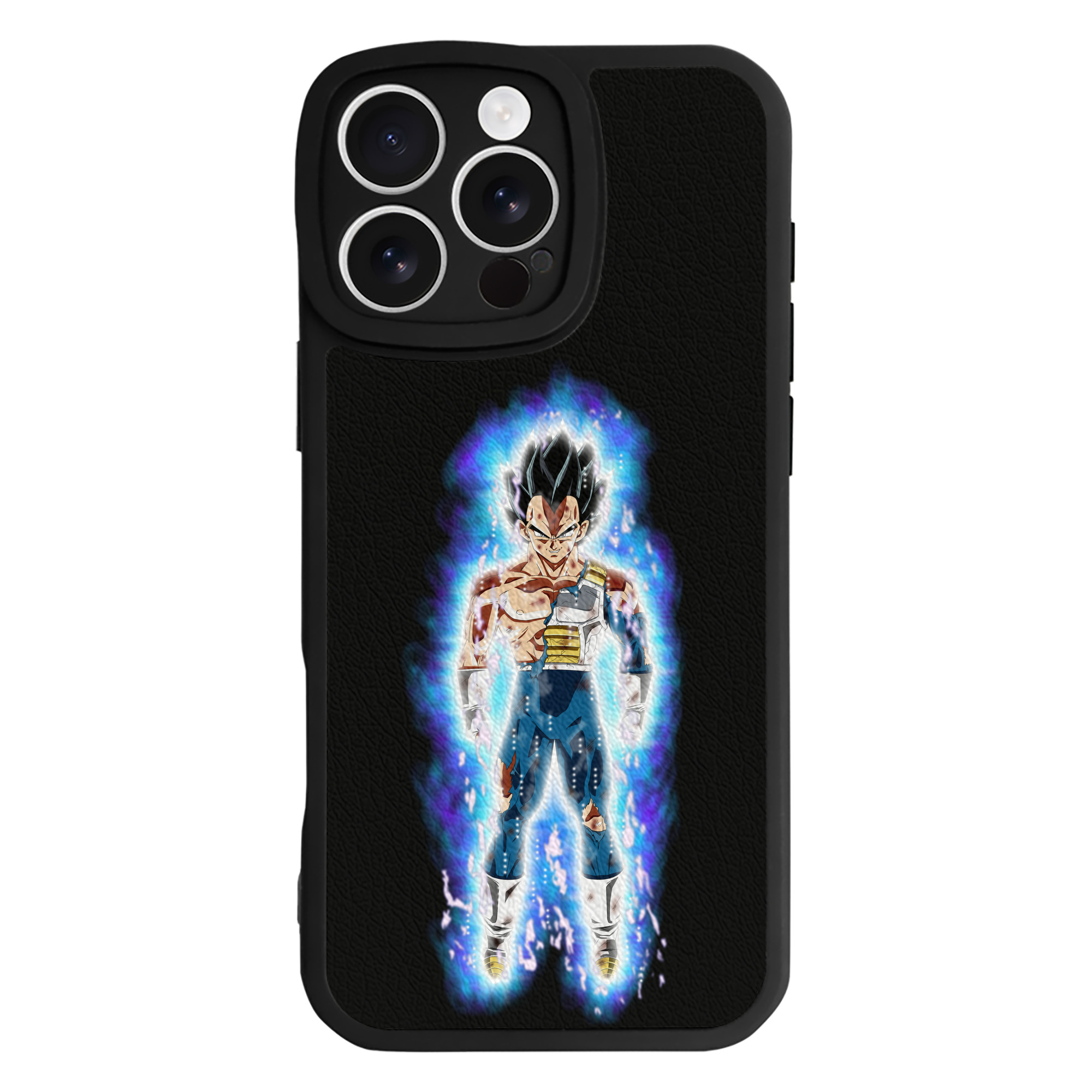 （画像用） ドラゴンボール ベジータ四世（Bejīta Yonsei）DRAGON BALL Vegeta IV 【iPhone 16シリーズ対応】シリコンスマホケース（レザー調） 材質：シリコン